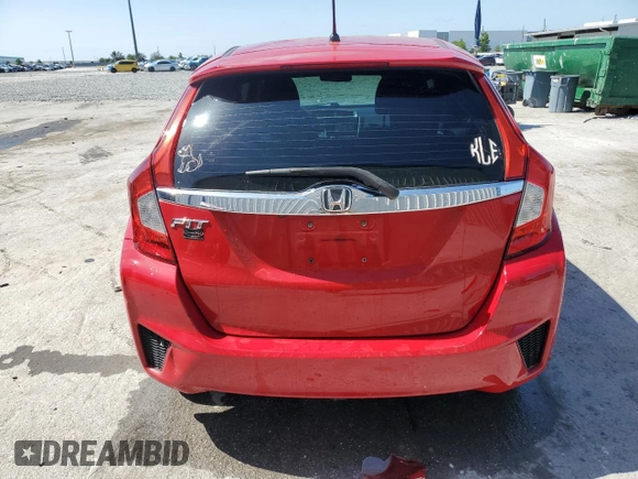2015 Honda Fit EX-L with VIN 3HGGK5H86FM776253, listed as a Copart auction lot 51589745 with 121,977 mi miles and Salvage Title. Bid and sale history available at carsss.com. Image 6.