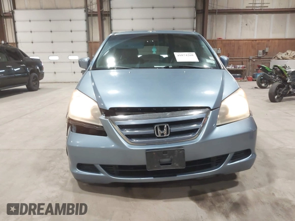2006 Honda Odyssey EX-L with VIN 5FNRL38726B078467, listed as a IAAI auction lot 41874268 with 178,580 mi miles and . Bid and sale history available at DreamBid. Image 6.