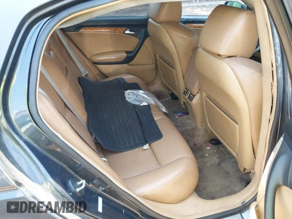 2007 Acura TL with VIN 19UUA66237A030478, listed as a IAAI auction lot 42168613 with 293,702 mi miles. Bid and sale history available at carsss.com. Image 8.