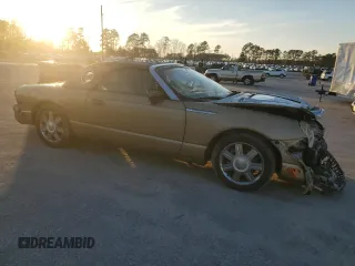 2005 Ford Thunderbird Deluxe with VIN 1FAHP60A85Y102946, listed as a Copart auction lot 44110085 with Not Provided miles and Salvage Title. Bid and sale history available at DreamBid. Image 4.