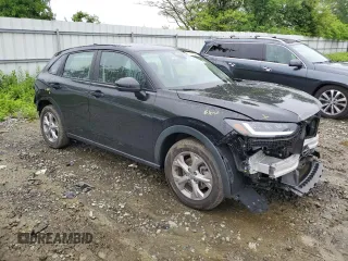 2023 Honda HR-V LX with VIN 3CZRZ2H38PM712118, listed as a Copart auction lot 57176425 with 31,174 mi miles and Salvage title. Bid and sale history available at DreamBid. Image 4.