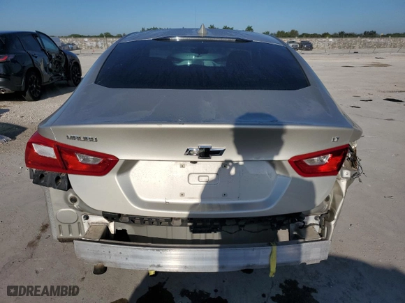 2016 Chevrolet Malibu LT with VIN 1G1ZE5ST3GF297374, listed as a Copart auction lot 50031325 with 142,971 mi miles and Salvage Title. Bid and sale history available at carsss.com. Image 6.