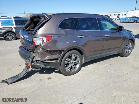 2013 Hyundai Santa Fe Limited with VIN KM8SR4HF1DU023165, listed as a Copart auction lot 49832135 with 50,627 mi miles and Salvage Title. Bid and sale history available at carsss.com. Image 3.