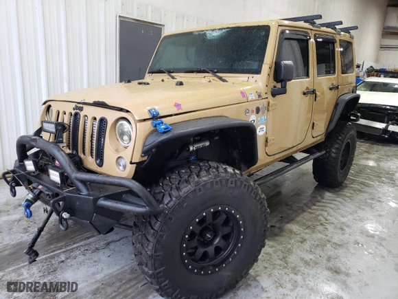 2012 Jeep Wrangler Unlimited Sahara with VIN 1C4BJWEG5CL281584, listed as a Copart auction lot 50982655 with 132,548 mi miles and Salvage Title. Bid and sale history available at carsss.com. Image 1.