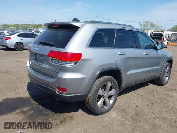 2014 Jeep Grand Cherokee Limited with VIN 1C4RJFBG7EC395138, listed as a IAAI auction lot 42117356 with 202,995 mi miles. Bid and sale history available at carsss.com. Image 4.