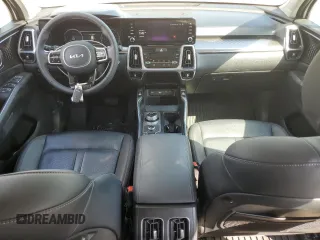 2023 Kia Sorento Hybrid EX with VIN KNDRHDLG9P5159421, listed as a Copart auction lot 75330694 with 42,158 mi miles and Salvage Title. Bid and sale history available at carsss.com. Image 8.