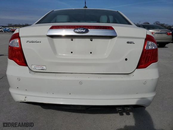 2011 Ford Fusion SEL with VIN 3FAHP0JA3BR261508, listed as a Copart auction lot 45905895 with NaN miles and Salvage Title. Bid and sale history available at carsss.com. Image 6.