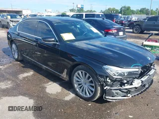 2017 BMW 7 Series 740i with VIN WBA7E2C5XHG739508, listed as a IAAI auction lot 42226064 with 70,333 mi miles and . Bid and sale history available at DreamBid. Image 1.