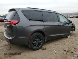 2022 Chrysler Pacifica Limited with VIN 2C4RC3GG0NR167264, listed as a Copart auction lot 80141624 with 29,244 mi miles and Salvage title. Bid and sale history available at DreamBid. Image 3.