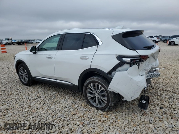 2023 Buick Envision Preferred with VIN LRBAZLR46PD018859, listed as a Copart auction lot 46864965 with 11,851 mi miles and Salvage Title. Bid and sale history available at carsss.com. Image 2.