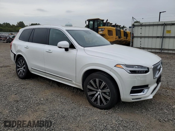 2024 Volvo XC90 Core Bright Theme with VIN YV4L12PK0R1154600, listed as a Copart auction lot 71751284 with 6,435 mi miles and Salvage Title. Bid and sale history available at carsss.com. Image 4.