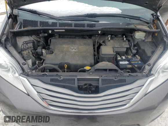 2014 Toyota Sienna Ltd with VIN 5TDDK3DC9ES078041, listed as a Copart auction lot 45488115 with 134,480 mi miles and Salvage Title. Bid and sale history available at carsss.com. Image 13.