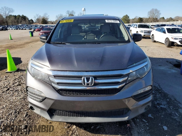 2016 Honda Pilot LX with VIN 5FNYF5H15GB026763, listed as a Copart auction lot 46741935 with 158,342 mi miles and Salvage Title. Bid and sale history available at DreamBid. Image 5.