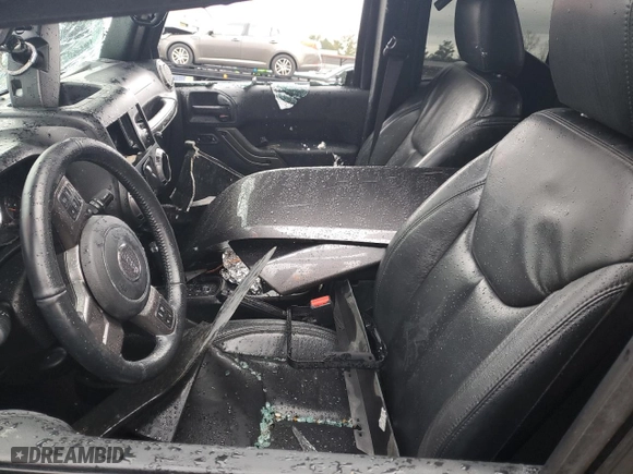 2018 Jeep Wrangler JK Unlimited Altitude with VIN 1C4BJWEG7JL803659, listed as a Copart auction lot 86580704 with 0 mi miles and Salvage Title. Bid and sale history available at carsss.com. Image 7.