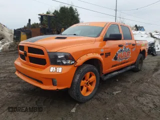 2019 Ram 1500 Express with VIN 1C6RR7KT9KS610717, listed as a Copart auction lot 52341765 with 168,568 mi miles and Salvage title. Bid and sale history available at DreamBid. Image 1.