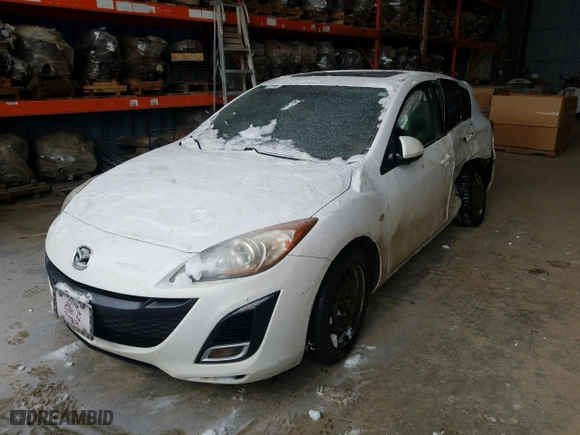 2010 Mazda Mazda3 s Grand Touring with VIN JM1BL1H50A1129972, listed as a Copart auction lot 43073495 with NaN miles and Salvage Title. Bid and sale history available at carsss.com. Image 1.