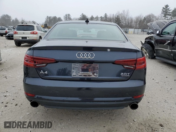 2018 Audi A4 Premium with VIN WAUDNAF4XJA060752, listed as a Copart auction lot 88239665 with 132,165 mi miles and Clean Title. Bid and sale history available at carsss.com. Image 6.