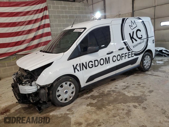 2022 Ford Transit Connect XLT с VIN NM0LS7T21N1524270, выставлен на аукционе Copart как лот 88452565 с пробегом 44 898 миль миль и Списание • Salvage title. История ставок и продаж доступна на DreamBid. Изображение 1.