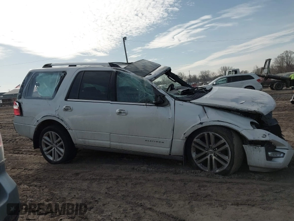 2016 Ford Expedition Platinum with VIN 1FMJU1MT1GEF10501, listed as a IAAI auction lot 41706827 with Not provided miles and . Bid and sale history available at DreamBid. Image 12.