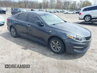 2017 Kia Optima LX 1.6T with VIN 5XXGT4L12HG173515, listed as a IAAI auction lot 42040458 with 103,595 mi miles. Bid and sale history available at carsss.com. Image 1.