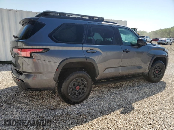 2023 Toyota Sequoia SR5 with VIN 7SVAAABA6PX012304, listed as a Copart auction lot 52148654 with 12,159 mi miles and Salvage Title. Bid and sale history available at carsss.com. Image 3.