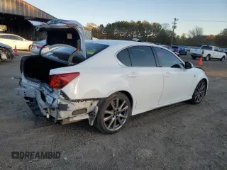 2015 Lexus GS 350 with VIN JTHBE1BL7FA018794, listed as a Copart auction lot 82625013 with 124,925 mi miles and Salvage Title. Bid and sale history available at carsss.com. Image 3.