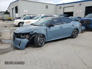2024 Nissan Sentra SR with VIN 3N1AB8DV0RY336286, listed as a Copart auction lot 58402525 with 13,113 mi miles and Salvage title. Bid and sale history available at DreamBid. Image 1.