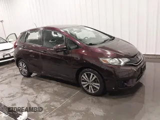 2017 Honda Fit EX with VIN JHMGK5H70HS008802, listed as a IAAI auction lot 41593268 with 35,449 mi miles. Bid and sale history available at carsss.com. Image 1.