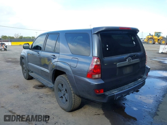 2004 Toyota 4Runner SR5 with VIN JTEBU14R748026917, listed as a IAAI auction lot 41938821 with 205,891 mi miles and . Bid and sale history available at DreamBid. Image 3.