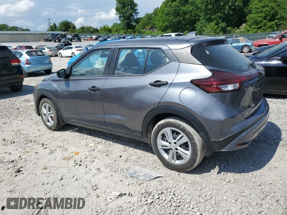 2023 Nissan Kicks S z VIN 3N1CP5BVXPL543869, wystawiony jako Copart lot #56141445 z przebiegiem 18 120 mil mil oraz Szkoda całkowita • Salvage title. Historia ofert i sprzedaży dostępna na DreamBid. Obrazek 2.