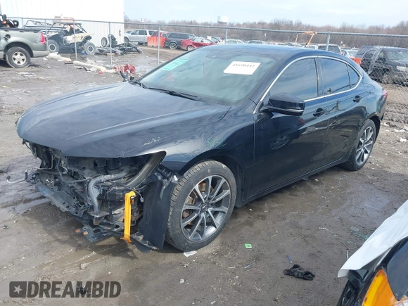 2017 Acura TLX V6 w/Technology Pkg with VIN 19UUB3F50HA001284, listed as a IAAI auction lot 41690442 with 131,280 mi miles. Bid and sale history available at carsss.com. Image 19.