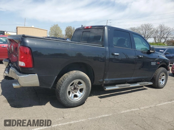 2018 Ram 1500 Big Horn with VIN 1C6RR7LM7JS264124, listed as a Copart auction lot 53837975 with 145,562 mi miles and Clean title. Bid and sale history available at DreamBid. Image 3.