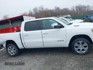 2020 Ram 1500 Big Horn with VIN 1C6SRFFT7LN407136, listed as a IAAI auction lot 41910266 with 21,703 mi miles. Bid and sale history available at carsss.com. Image 14.