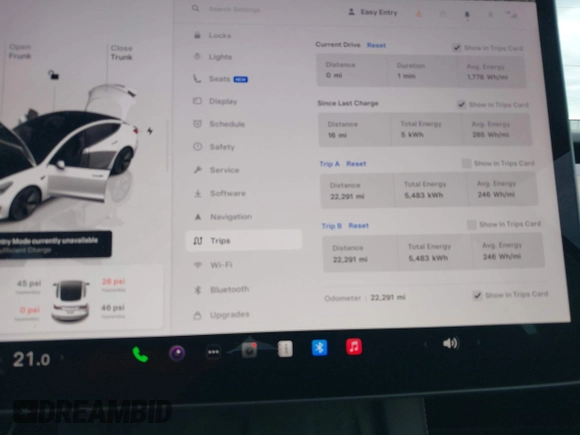 2023 Tesla Model 3 z VIN 5YJ3E1EA0PF511158, wystawiony jako IAAI lot #42210455 z przebiegiem 22 291 mil mil oraz . Historia ofert i sprzedaży dostępna na DreamBid. Obrazek 15.