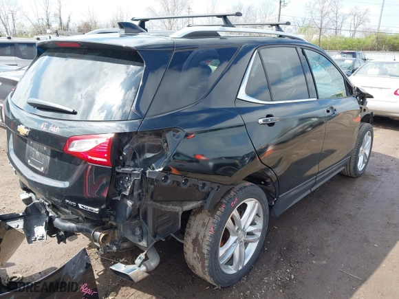 2018 Chevrolet Equinox Premier with VIN 2GNAXWEX4J6252486, listed as a IAAI auction lot 41925794 with 136,040 mi miles. Bid and sale history available at carsss.com. Image 4.