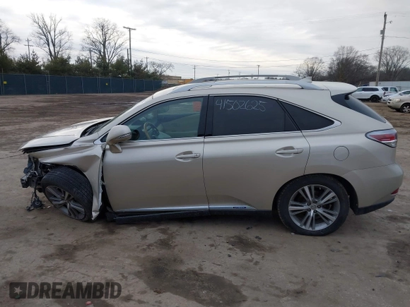 2015 Lexus RX 450h with VIN 2T2BC1BA4FC005711, listed as a IAAI auction lot 41502625 with 142,031 mi miles and . Bid and sale history available at DreamBid. Image 15.