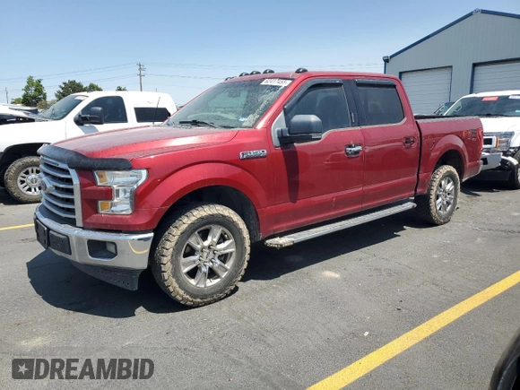 2017 Ford F-150 XL with VIN 1FTEW1EF1HKC81247, listed as a Copart auction lot 62417455 with 122,169 mi miles and Clean title. Bid and sale history available at DreamBid. Image 1.