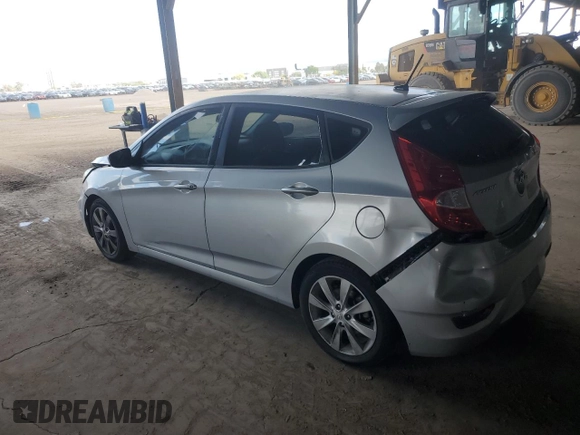 2012 Hyundai Accent SE with VIN KMHCU5AE7CU026029, listed as a Copart auction lot 53893745 with 200,233 mi miles and Salvage Title. Bid and sale history available at carsss.com. Image 2.