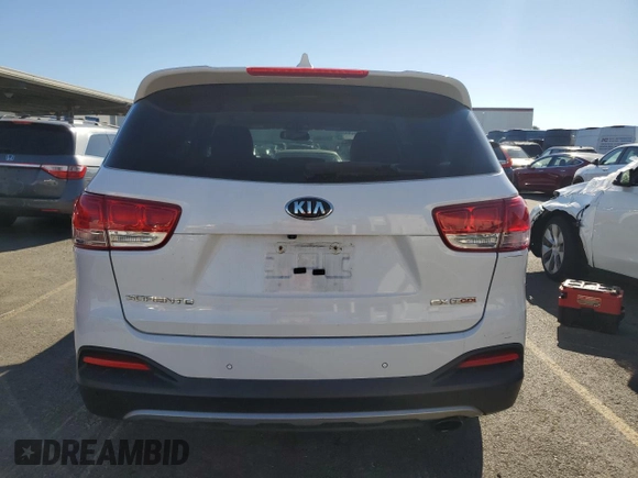 2016 Kia Sorento EX with VIN 5XYPH4A10GG055557, listed as a Copart auction lot 88999925 with 93,584 mi miles and Salvage Title. Bid and sale history available at DreamBid. Image 6.