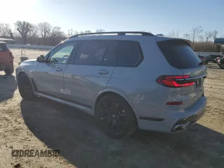 2023 BMW X7 xDrive40i with VIN 5UX23EM03P9P48219, listed as a Copart auction lot 42714055 with 48,911 mi miles and Salvage Title. Bid and sale history available at carsss.com. Image 2.