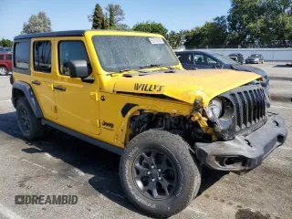 2020 Jeep Wrangler Unlimited Sport S с VIN 1C4HJXDG1LW189677, выставлен на аукционе Copart как лот 62716145 с пробегом 69 624 миль миль и Списание • Salvage title. История ставок и продаж доступна на DreamBid. Изображение 4.