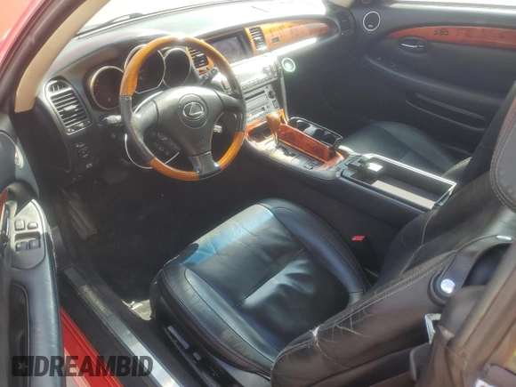 2004 Lexus SC with VIN JTHFN48Y840053532, listed as a Copart auction lot 50686965 with 244,055 mi miles and Salvage Title. Bid and sale history available at carsss.com. Image 8.