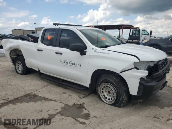 2020 Chevrolet Silverado 1500 Work Truck with VIN 1GCRWAEHXLZ211197, listed as a Copart auction lot 54331165 with Not Provided miles and Salvage Title. Bid and sale history available at DreamBid. Image 4.