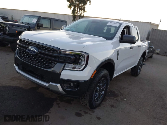 2024 Ford Ranger XLT with VIN 1FTER4HH5RLE62921, listed as a IAAI auction lot 41291255 with 180 mi miles. Bid and sale history available at carsss.com. Image 16.
