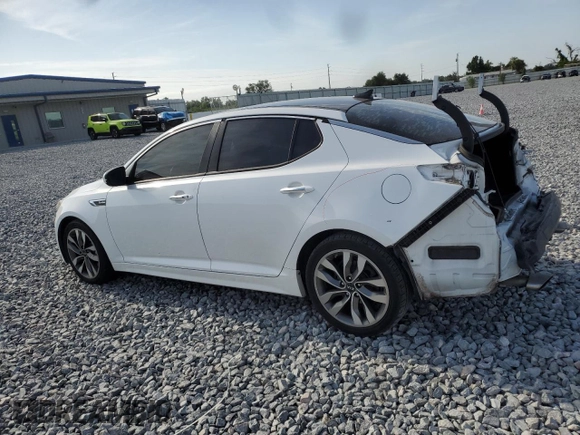 2015 Kia Optima SXL Turbo with VIN 5XXGR4A65FG427518, listed as a Copart auction lot 53642715 with 96,384 mi miles and Salvage Title. Bid and sale history available at DreamBid. Image 2.