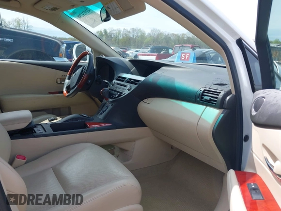 2011 Lexus RX 450h with VIN JTJBC1BA9B2416158, listed as a IAAI auction lot 41924298 with 75,217 mi miles and . Bid and sale history available at DreamBid. Image 5.