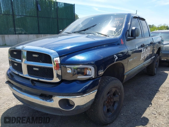 2005 Dodge 2500 SLT z VIN 3D7KS28D65G771187, wystawiony jako IAAI lot #42235215 z przebiegiem Nie podano mil oraz . Historia ofert i sprzedaży dostępna na DreamBid. Obrazek 18.