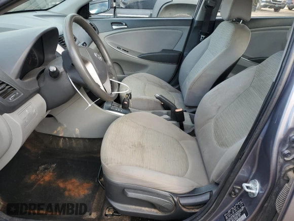 2017 Hyundai Accent SE with VIN KMHCT4AEXHU193697, listed as a Copart auction lot 45313315 with 151,624 mi miles and Salvage Title. Bid and sale history available at carsss.com. Image 7.