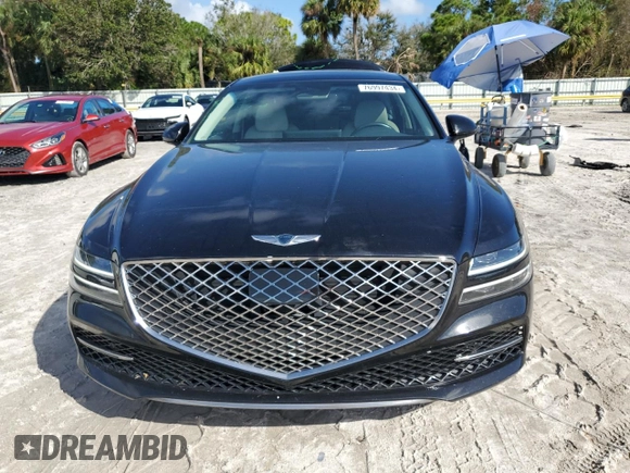 2021 Genesis G80 2.5T z VIN KMTGB4SC5MU046866, wystawiony jako Copart lot #76997434 z przebiegiem 68 111 mil mil oraz Szkoda całkowita • Salvage title. Historia ofert i sprzedaży dostępna na DreamBid. Obrazek 5.