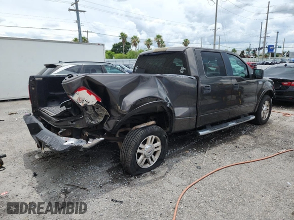 2006 Ford F-150 XLT с VIN 1FTPW12V26FB16690, выставлен на аукционе Copart как лот 59291155 с пробегом 118 273 миль миль и Списание • Salvage title. История ставок и продаж доступна на DreamBid. Изображение 3.